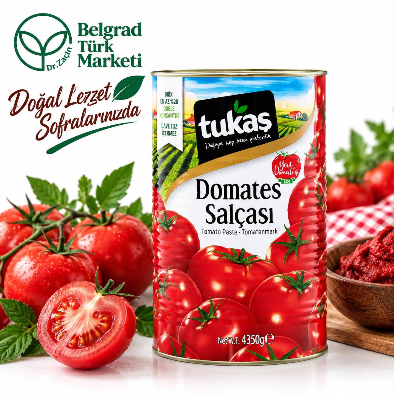 Tukaş Domates Salçası 5 kg