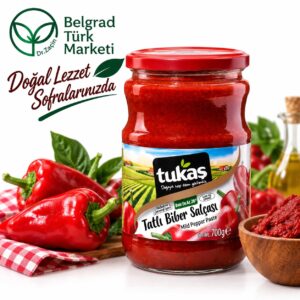 Tukaş Tatlı Biber Salçası 700 g